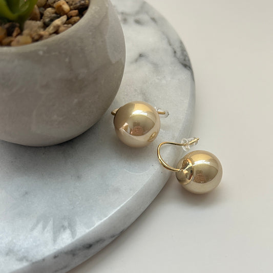 Sterling Silver Ball Earrings