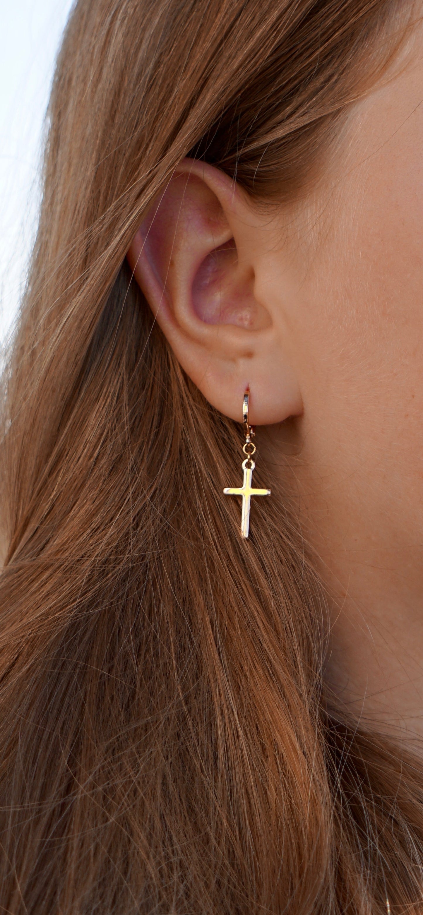 Earrings Cross