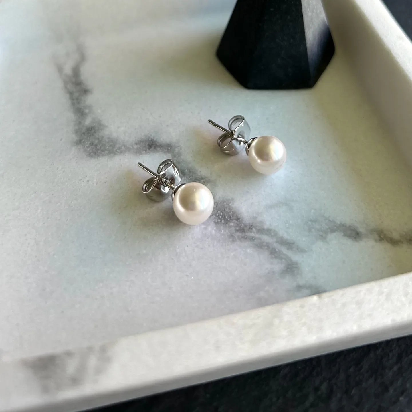 Timeless Pearl Studs